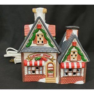 Dickens Keepsake O'well CANDY SHOP Christmas Village building store shoppe 1994